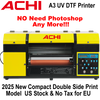 ACHI A3 UV DTF Printers and Spot color UV Printing: A Revolution in Embellishment