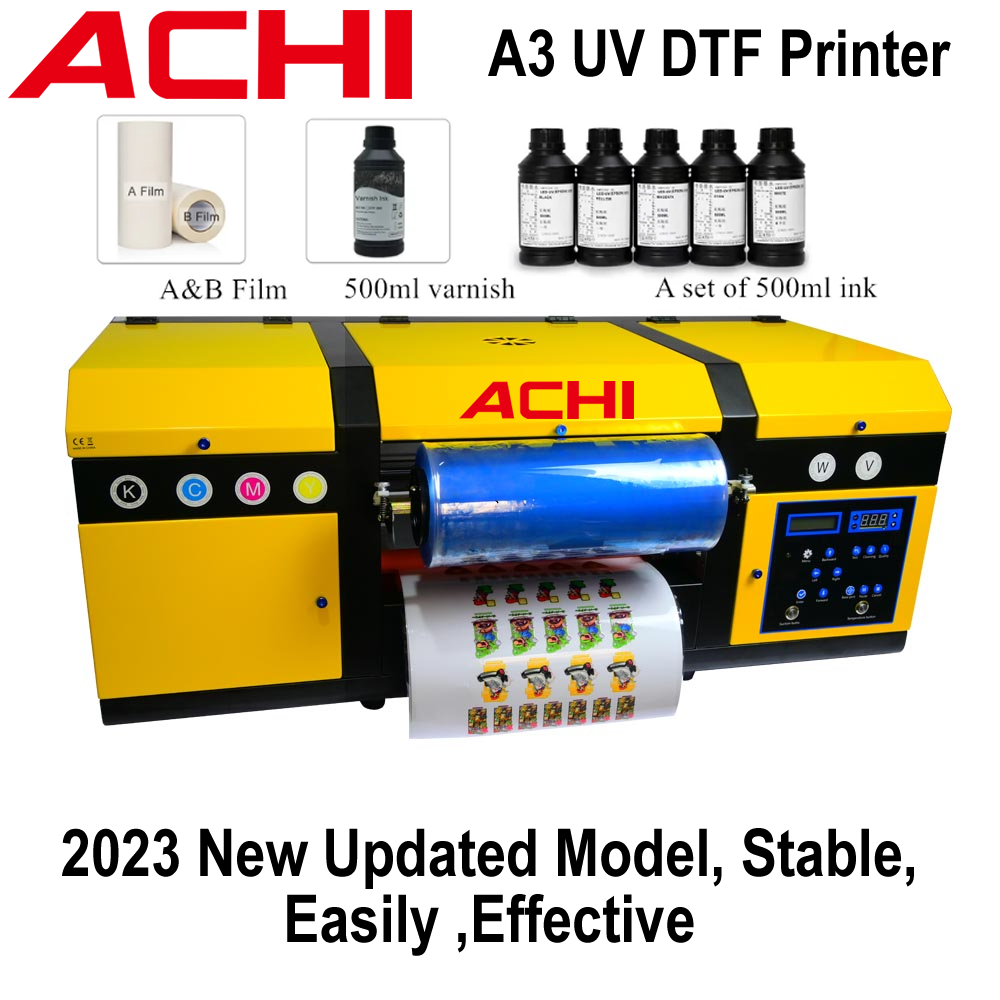 What do new customers need to prepare for ACHI UV DTF printers?