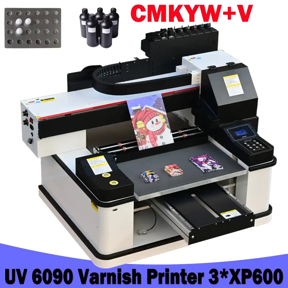 ACHI A3 UV Printer &1390 Printed Head & Rotary Holder Cylindrical 3D E –  ACHIUVPRINTER