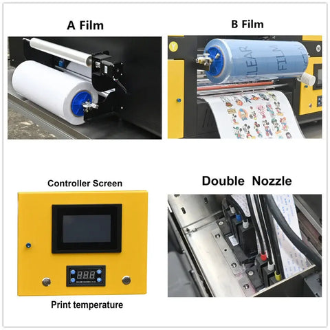 ACHI A3 XP600 UV DTF printer parts description