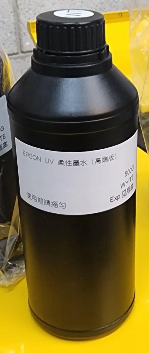 White UV ink for UV DTF printer