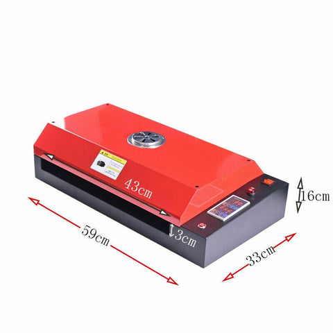 A3 DTF Film Oven Heat Press Transfer Powder PET Film Printer DTF Oven With Temperature Control Alarm Function for DTF Printer