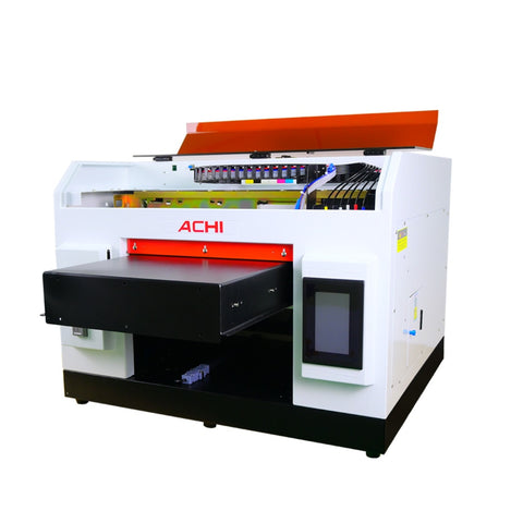 A3 UV Flatbed Printer R1390 UV Printer for Cylinder 5*500ML Ink for T-shirt Bottle Glass Metal Wood printing EU stock