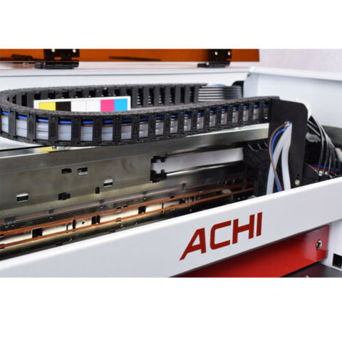 A3 UV Printer For Golf & Flatbed Cylindrical Metal Glass Rotation Embossed 3D