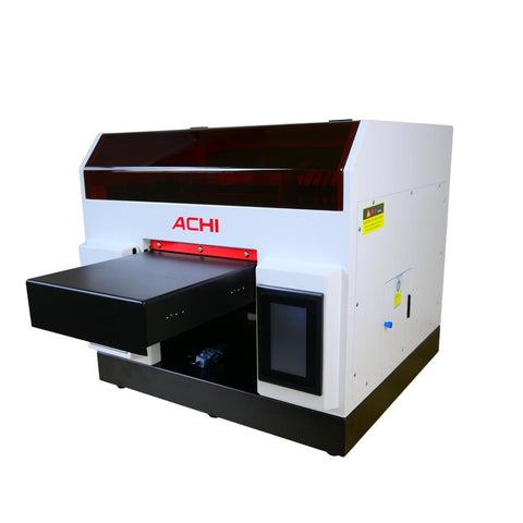 A4 LED Digital UV printer Automatic Flatbed Printer for leather Phone PVC plate/Acrylic plate/Wooden/Metal plate with UV ink