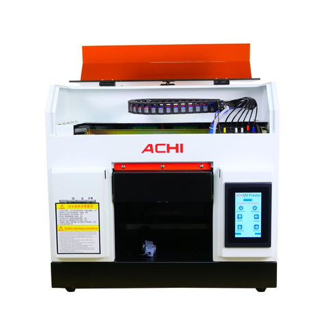 A4 UV Printer LED Automatic Flatbed A4 Print Size Rotary+T-shirt fixture+UV Ink For Phone Case Cloth  Wood Bottle Glass Metal