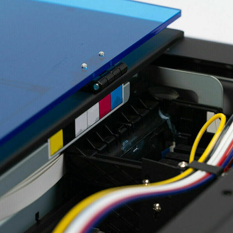 ACHI A3 DTF Printer Epson R1390 Color Print For T-shirt Hoodies Hat Leather Direct Transfer PET Film T shirt Printing Machine