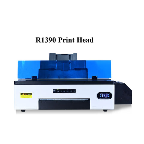 ACHI A3 DTF Printer Epson R1390 Color Print For T-shirt Hoodies Hat Leather Direct Transfer PET Film T shirt Printing Machine