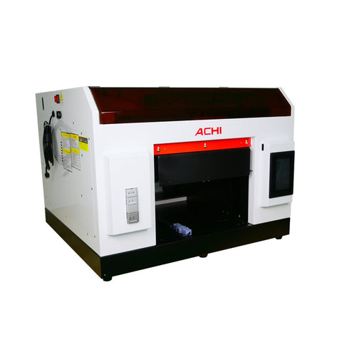 EU Ship A3 UV Flatbed Printer R1390 UV Printer for Cylinder for T-shirt Bottle Glass Metal Wood printing EU Stock NO INK